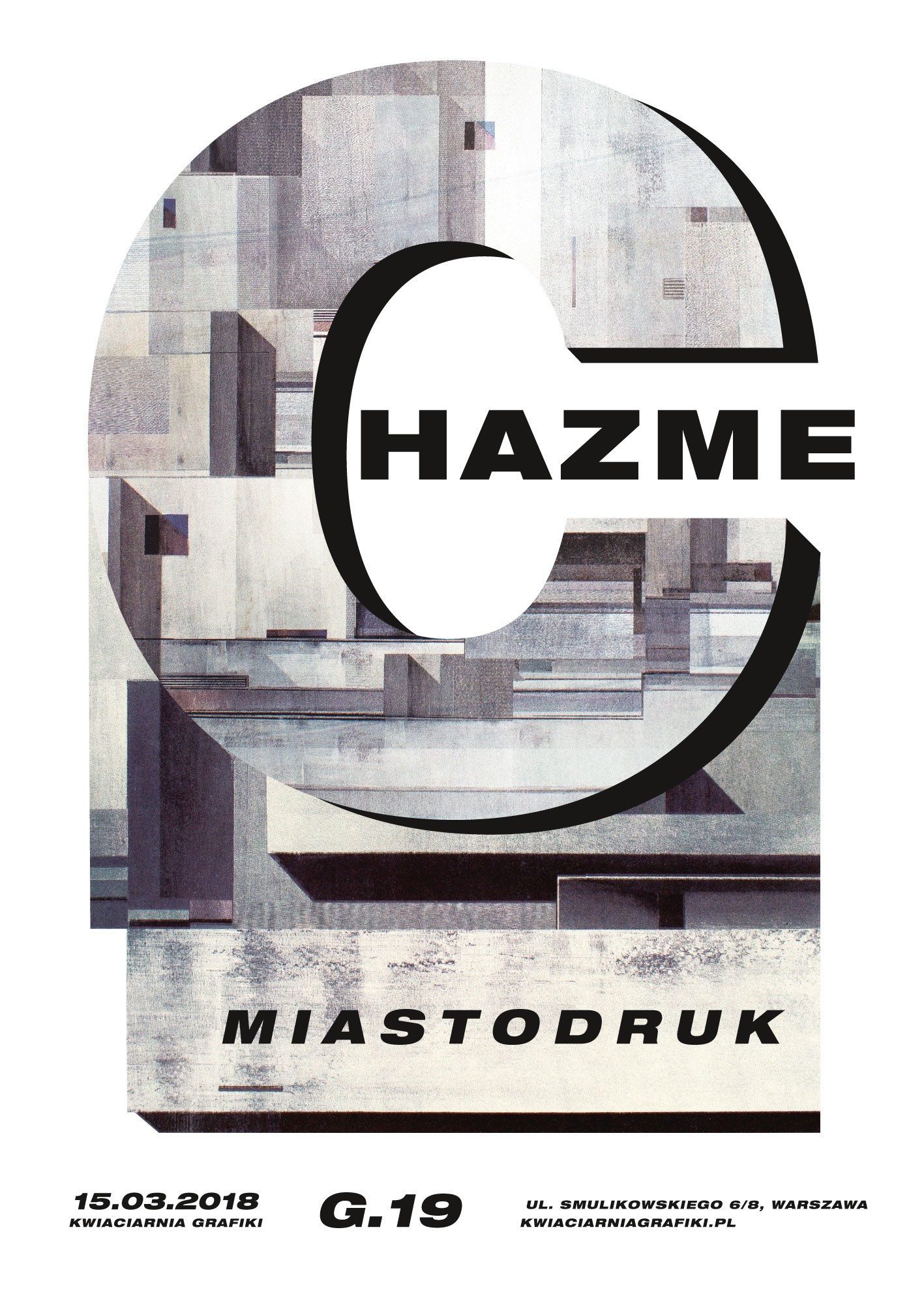 chazme-miastodruk-plakat